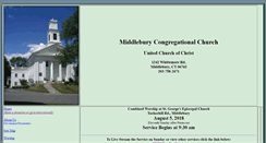 Desktop Screenshot of middleburyucc.org